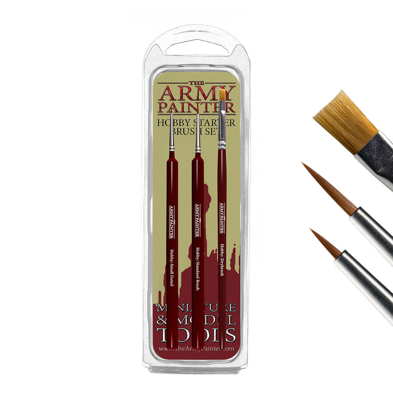 Paint Brush Army Painter: Set - Hobby Starter