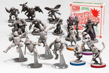 Unmatched Adventures: Teenage Mutant Ninja Turtles - Extra Toppings Miniatures Pack