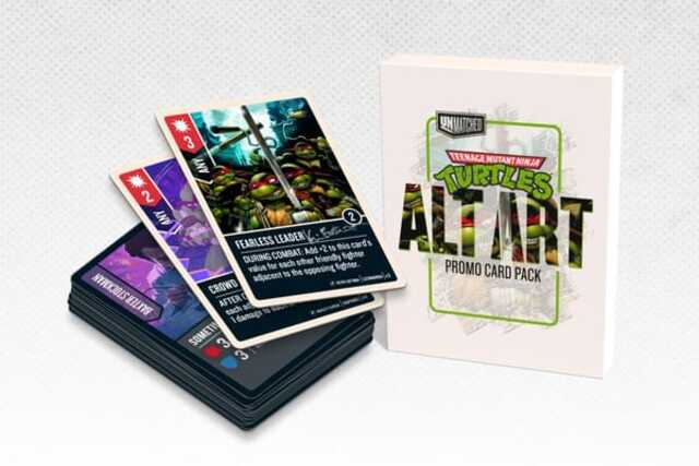 Unmatched Adventures: Teenage Mutant Ninja Turtles - Alternate Art Card Pack