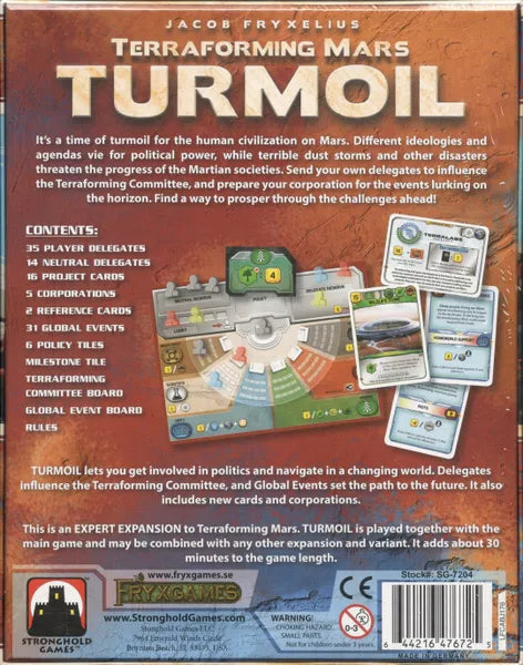 Terraforming Mars: Turmoil
