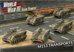 World War 3: American - M113 Platoon (Plastic x5)