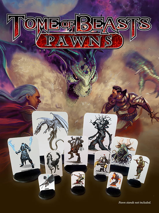Dungeons & Dragons Kobold: Tome of Beasts Pawns