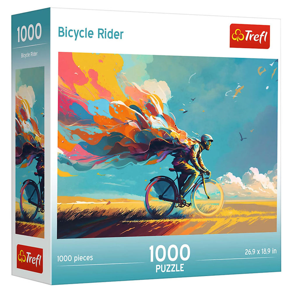 Puzzle Trefl: 1000 piece Bicycle Rider