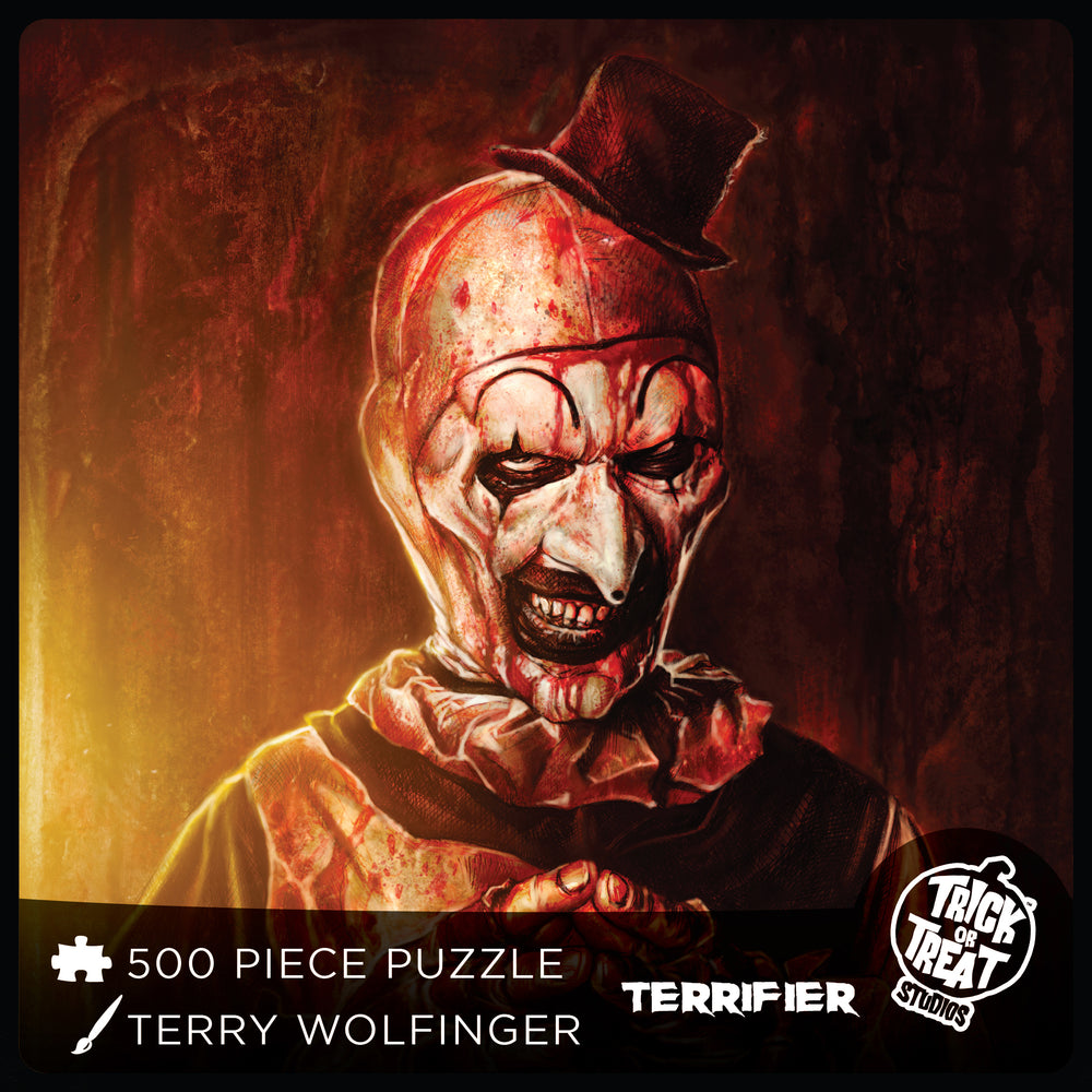 Puzzle Trick or Treat:  500 piece Terrifier - Art the Clown