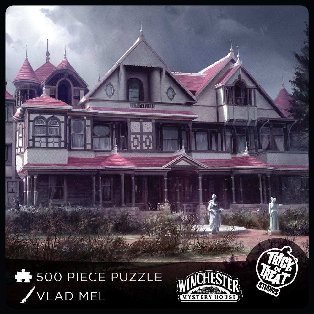 Puzzle Trick or Treat:  500 piece Winchester Mystery House