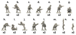 World War 3: American - Mech Platoon (x45 figures)