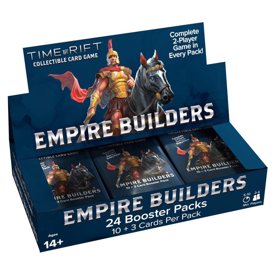 Time Rift: Set 1: Empire Builders Booster Display