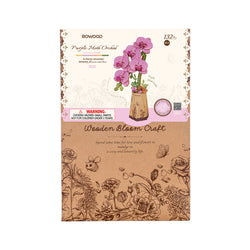 Model Rolife: Flower Purple Moth Orchid