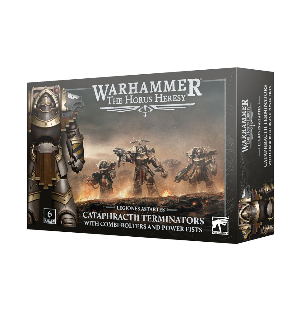 Warhammer Horus Heresy Legiones Astartes: Cataphractii Terminators: Pwr Fists