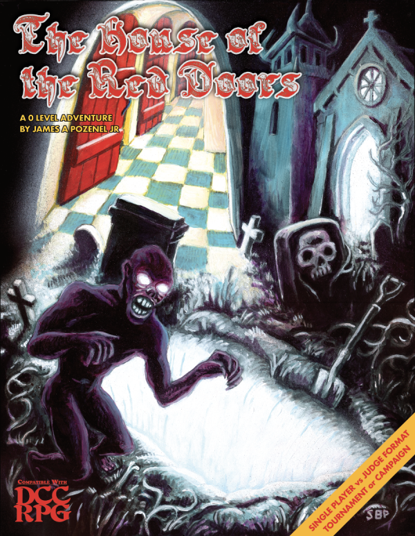 Dungeon Crawl Classics Horse Shark: The House of the Red Doors