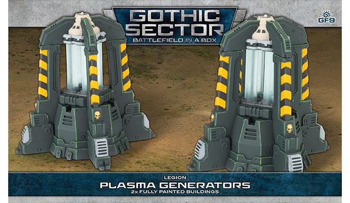 Terrain GF9: Gothic Sector: Eldar Plasma Generators (x2)