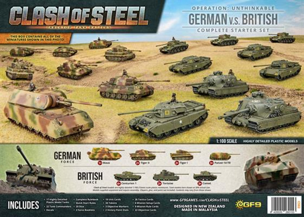 Clash of Steel: Operation: Unthinkable Starter - German vs British