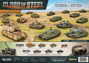 Clash of Steel: Operation: Unthinkable Starter - German vs British