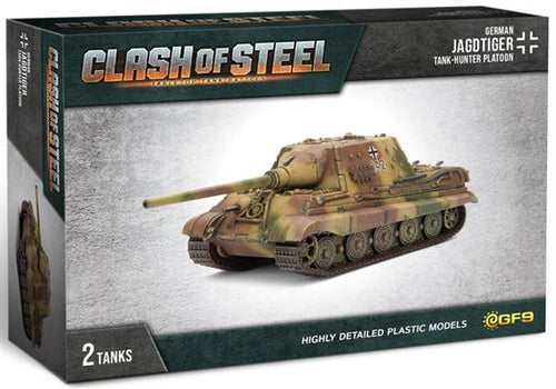 Clash of Steel: German - Jagdtiger Tank-hunter Platoon (x2 Plastic)