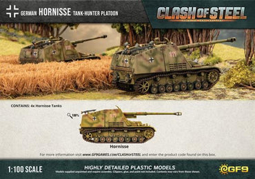 Clash of Steel: German - Hornisse Tank-hunter Platoon (x4 Plastic)