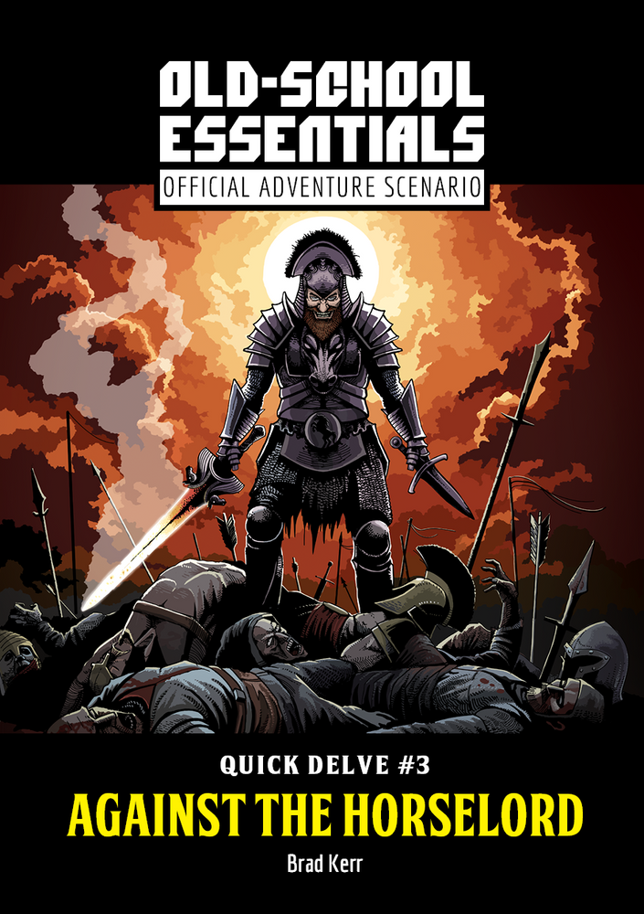 Old-School Essentials: Adventure Quick Delve #3: Against the Horselord