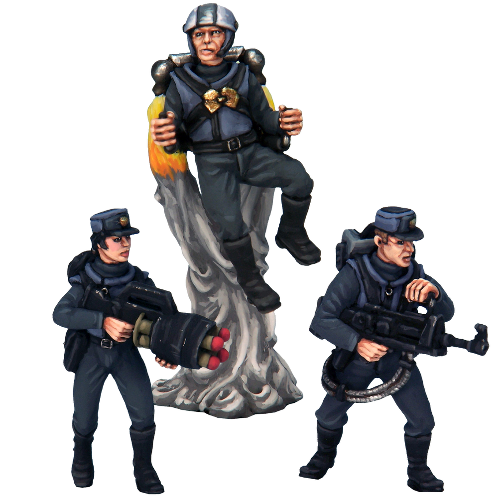 Mini Crooked Sci-Fi: Time Lift Security Specialists (3)