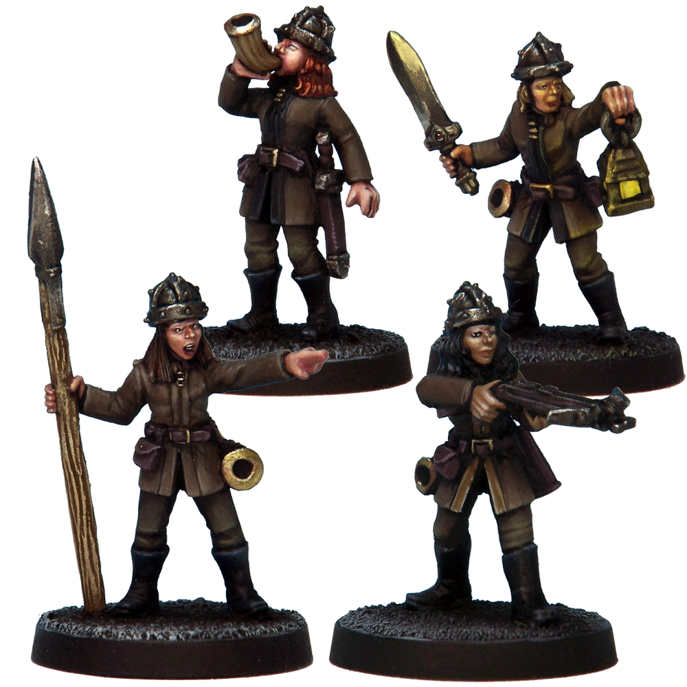 Mini Crooked Fantasy: Town Guard 1 (4)