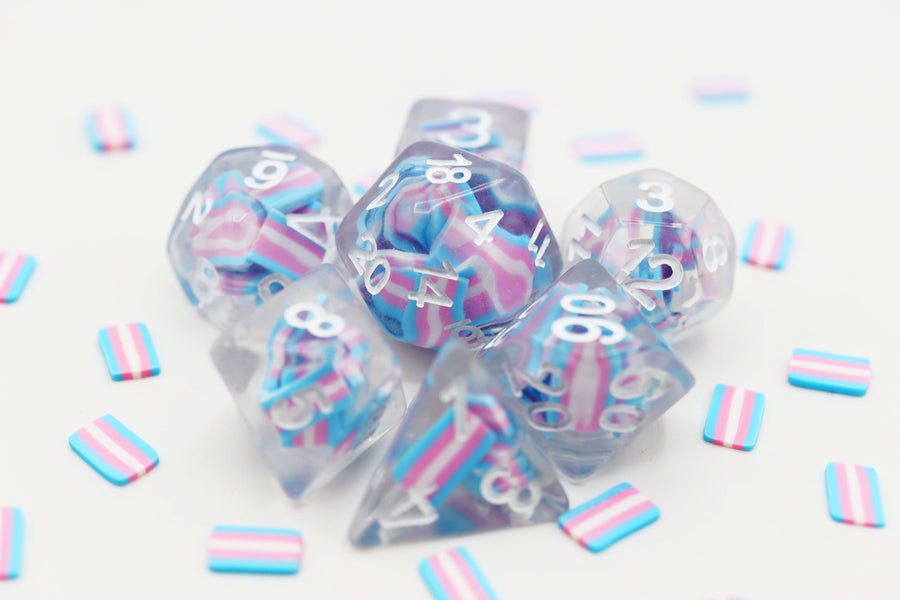 Dice Foam Brain Games: Poly 7-Set