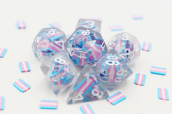 Dice Foam Brain Games: Poly 7-Set
