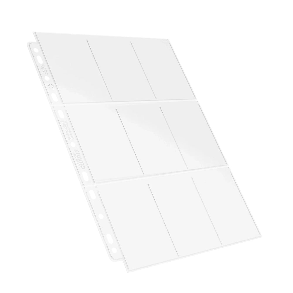 Binder Pages Ultimate: 9-Pocket Pages: Clear (100)