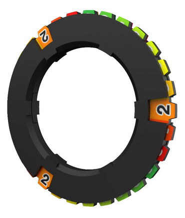 RPG Multi-Ring: Tube of 10 Rotating Condition and Health Tracker Rings (DISPLAY 10)
