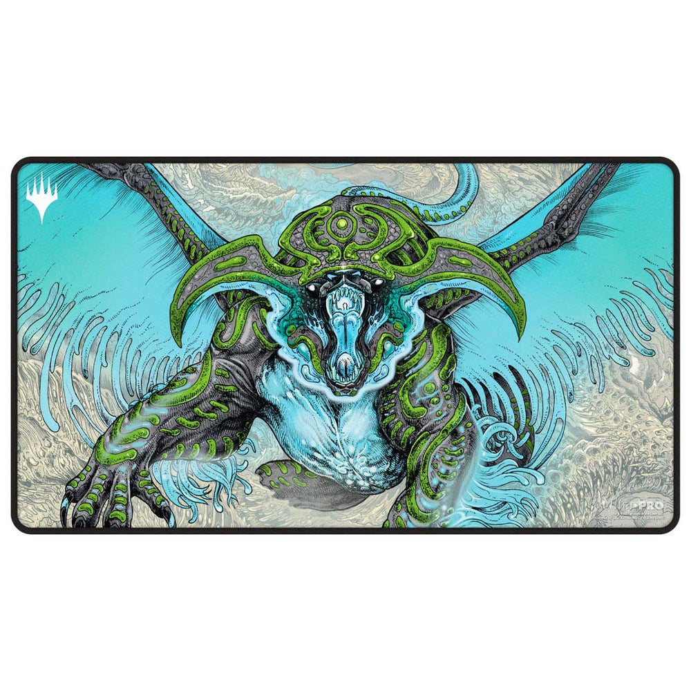 Playmat Magic the Gathering: Tarkir Dragonstorm Black Stitched