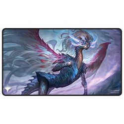 Playmat Magic the Gathering: Tarkir Dragonstorm Black Stitched