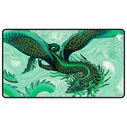 Playmat Magic the Gathering: Tarkir Dragonstorm Black Stitched