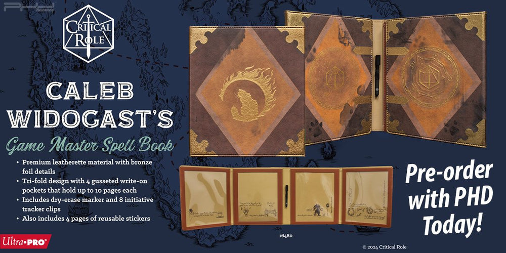 Spell Book Ultra Pro: Critical Role: Caleb Widogast`s Game Master