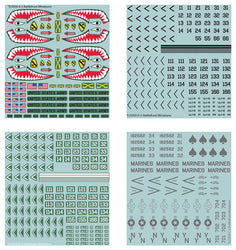 World War 3: American - American Decals (x4 decal sheets) (Checkpoint Charlie)
