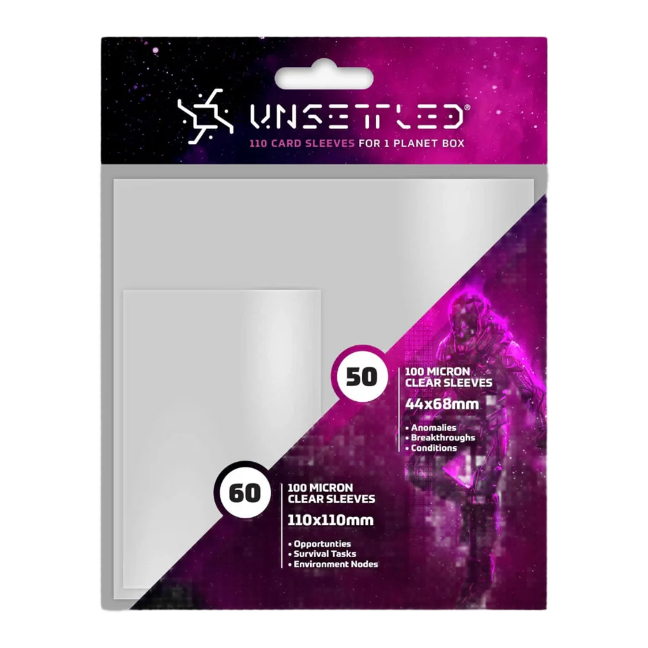 Unsettled: Card Sleeves