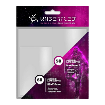 Unsettled: Card Sleeves