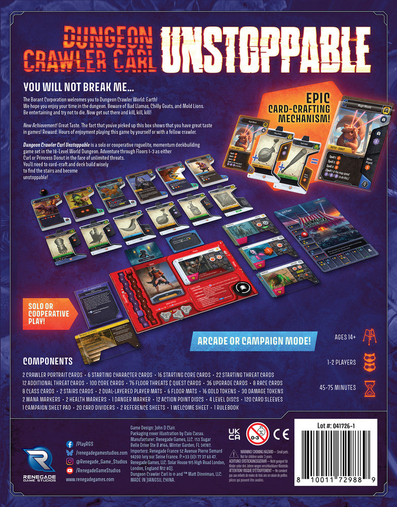 Dungeon Crawler Carl Unstoppable