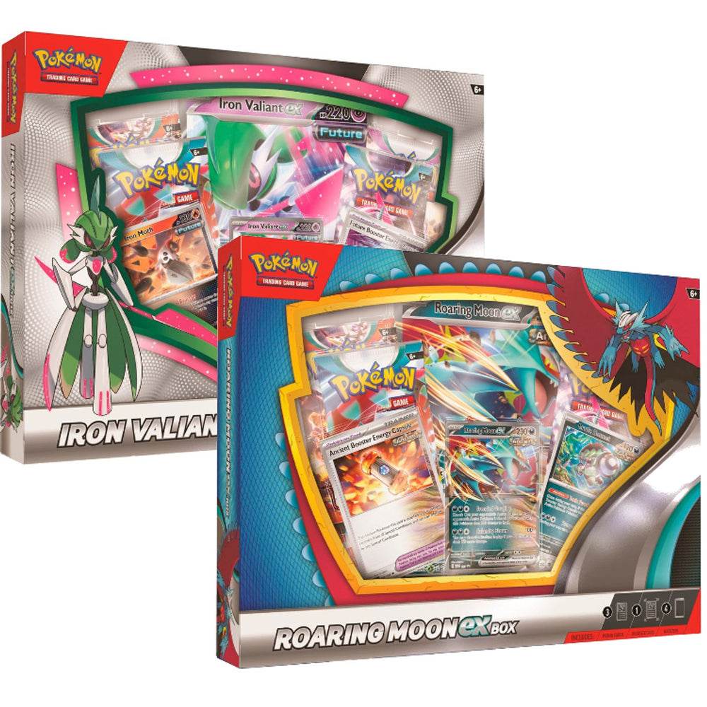 Pokémon: ex Box - Roaring Moon / Iron Valiant