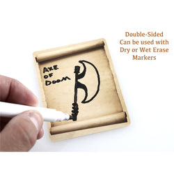 Tools Forged: Blank Dry Erase Card Deck - Pack of 2 Decks of 54