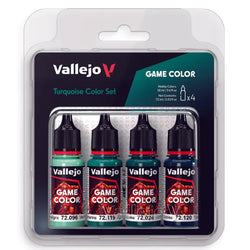 Paint Vallejo Game Color Set: 4 Color Set, 18 ml.