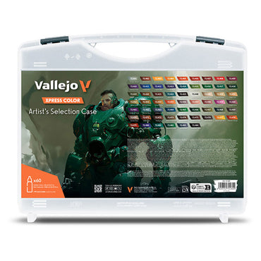 Paint Vallejo: Game Color: Xpress Color Case: Artist's Selection Case (60)