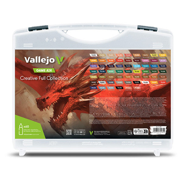 Paint Vallejo: Game Air Case: Creative Full Collection (60)