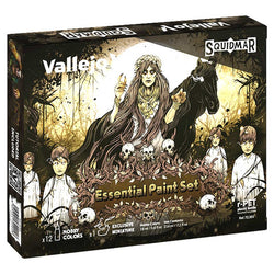 Paint Vallejo: Game Color Set: Essential Paint Set By Squidmar Miniatures (12)