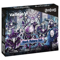 Paint Vallejo: Game Color Set: Dark Future Set By Squidmar Miniatures (12)