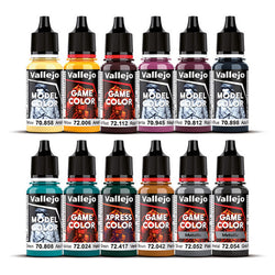 Paint Vallejo: Game Color Set: Dark Future Set By Squidmar Miniatures (12)