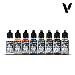 Paint Vallejo: Model Color Set: Wargames Basics (8)