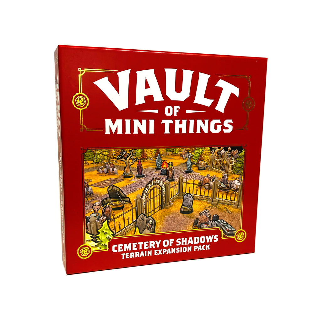 Mini TinkerTurf: Cemetary Of Shadows - Terrain Expansion Pack