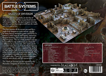 Terrain Battle Systems: Fantasy Dungeon  Vaults of Enveron Core Set