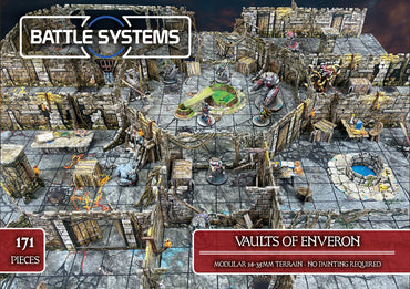 Terrain Battle Systems: Fantasy Dungeon  Vaults of Enveron Core Set
