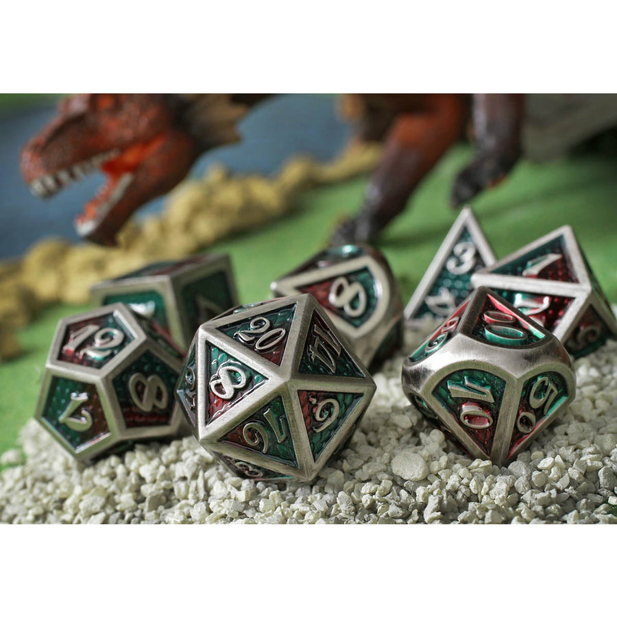 Dice Forged: Poly 7 set Dragon & Scales