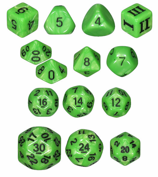 Dice Impact: Poly 14 set Spell