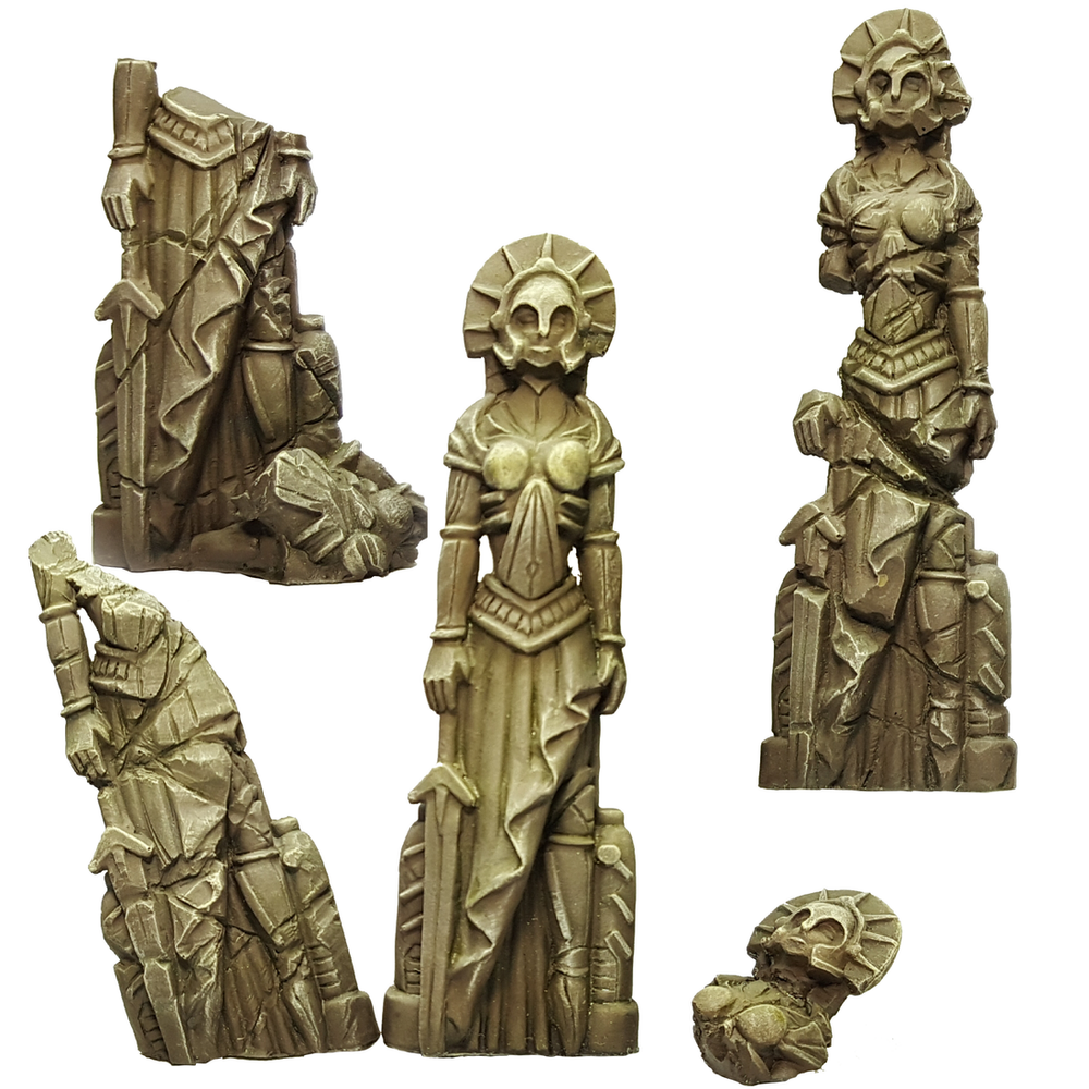 Mini Crooked Sci-Fi: Venusian Statues (5)