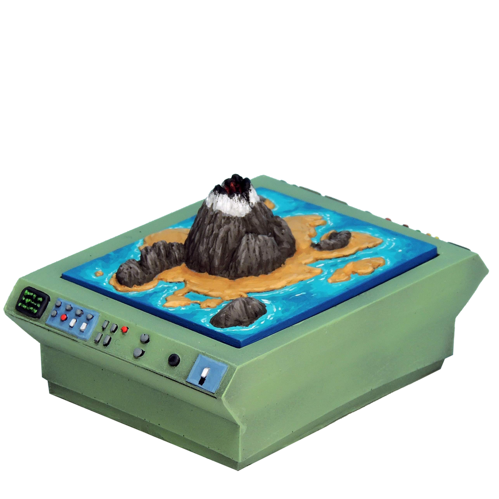 Mini Terrain Crooked: Volcano Map Table